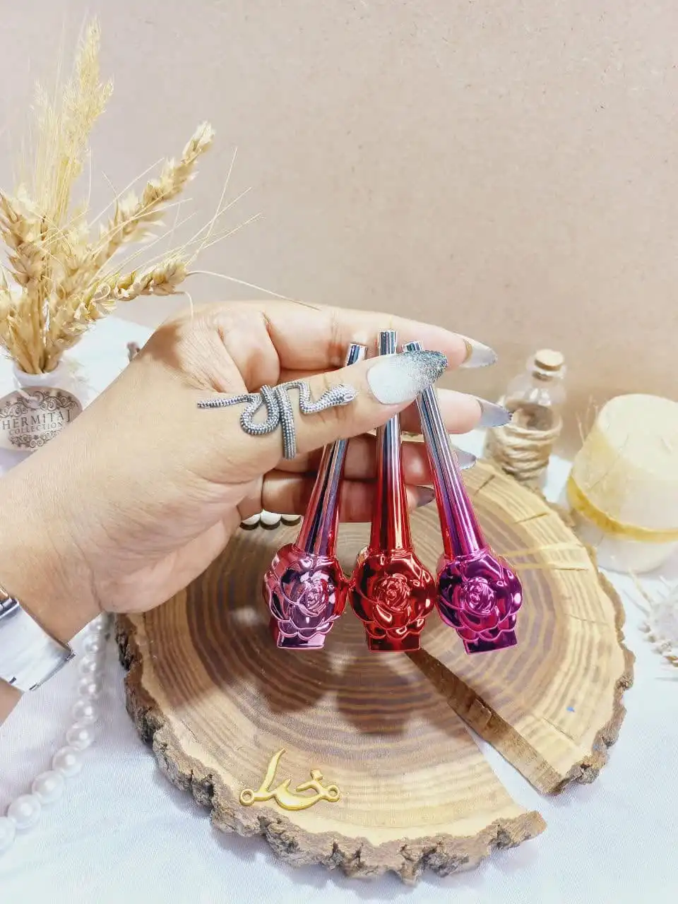 خط چشم پر طرفدار ماژیکی مدل گل رز هدی موجی HUDA MOJI کد E114 | پخش عمده