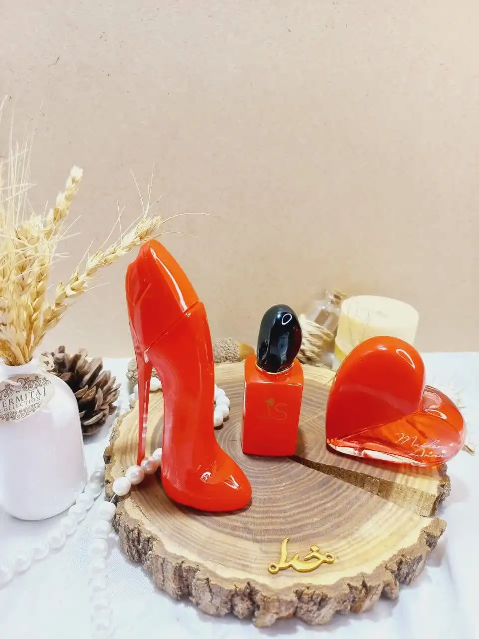 پک عطر هدیه سه تایی جعبه عشق