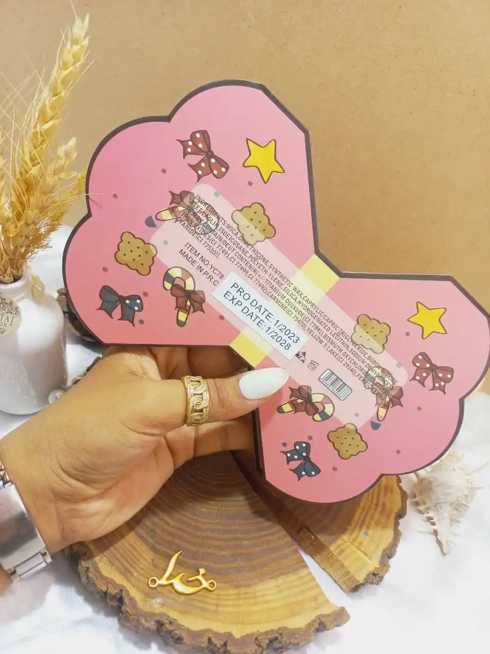 پالت سایه پر طرفدار طرح پروانه برند YACHAN