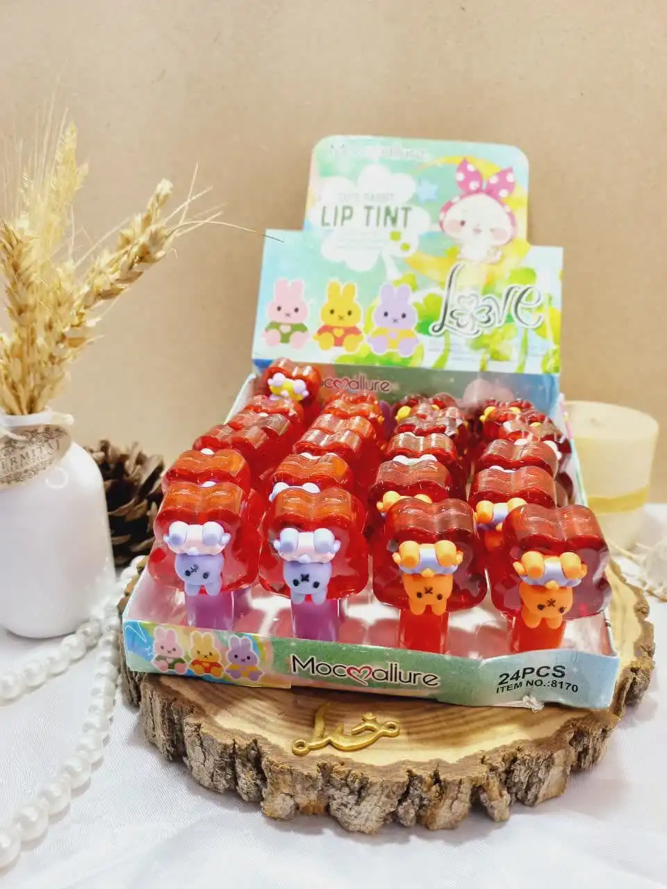 تینت لب طرح خرگوشی موکالره کد 8170 | پخش عمده
