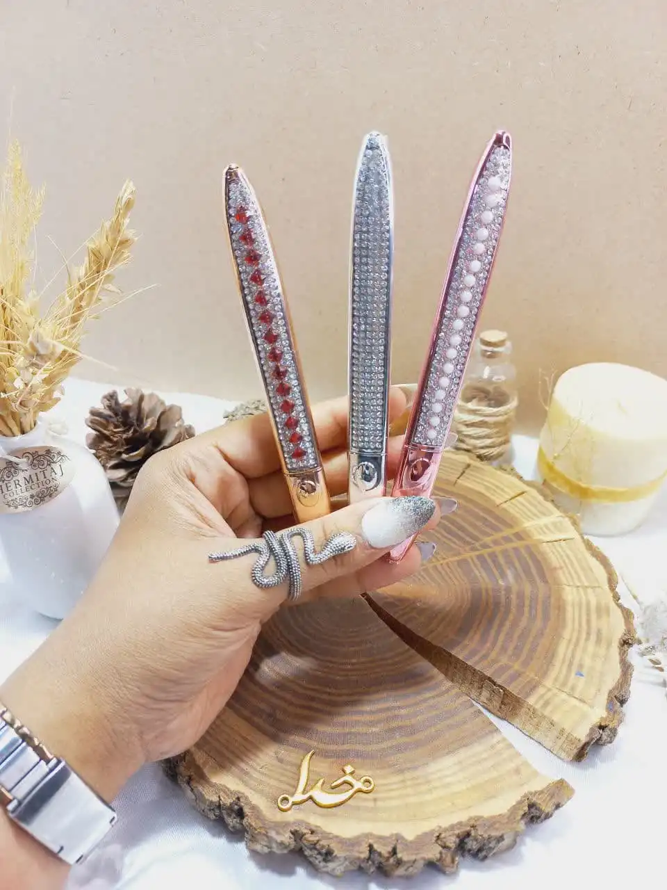 خط چشم ضد آب پرطرفدار نگین دار RPK | پخش عمده