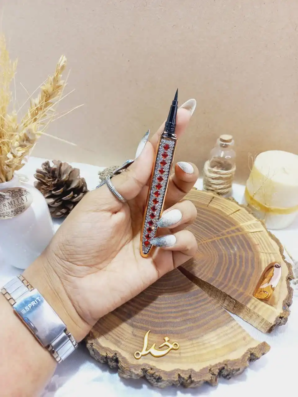 خط چشم ضد آب پرطرفدار نگین دار RPK | پخش عمده