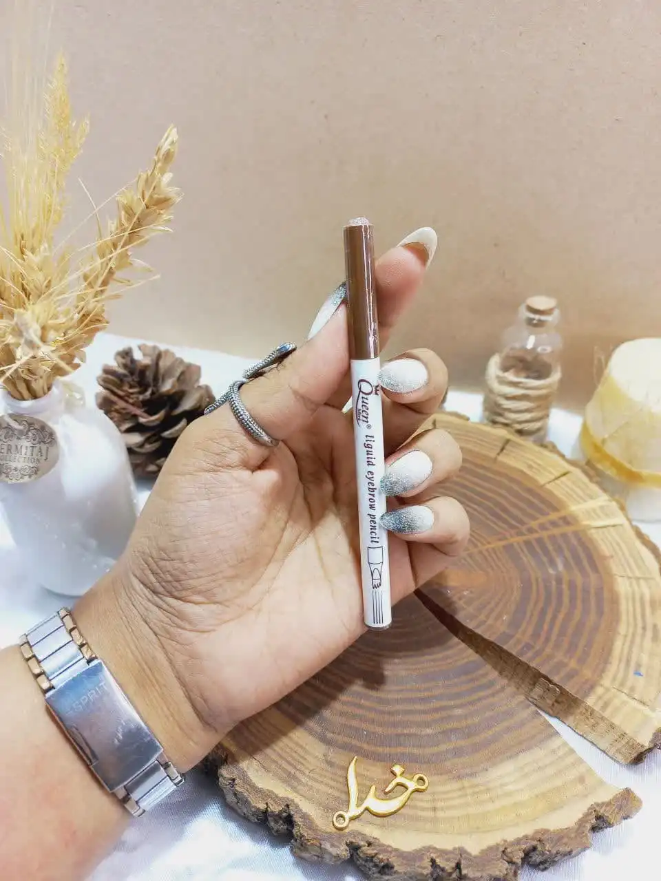 هاشور ابرو پرطرفدار 4 خط شماره 1 مینی کویین MINI QUEEN