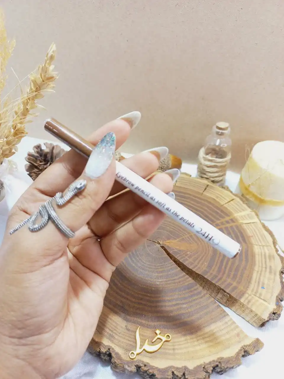 هاشور ابرو پرطرفدار 4 خط شماره 1 مینی کویین MINI QUEEN