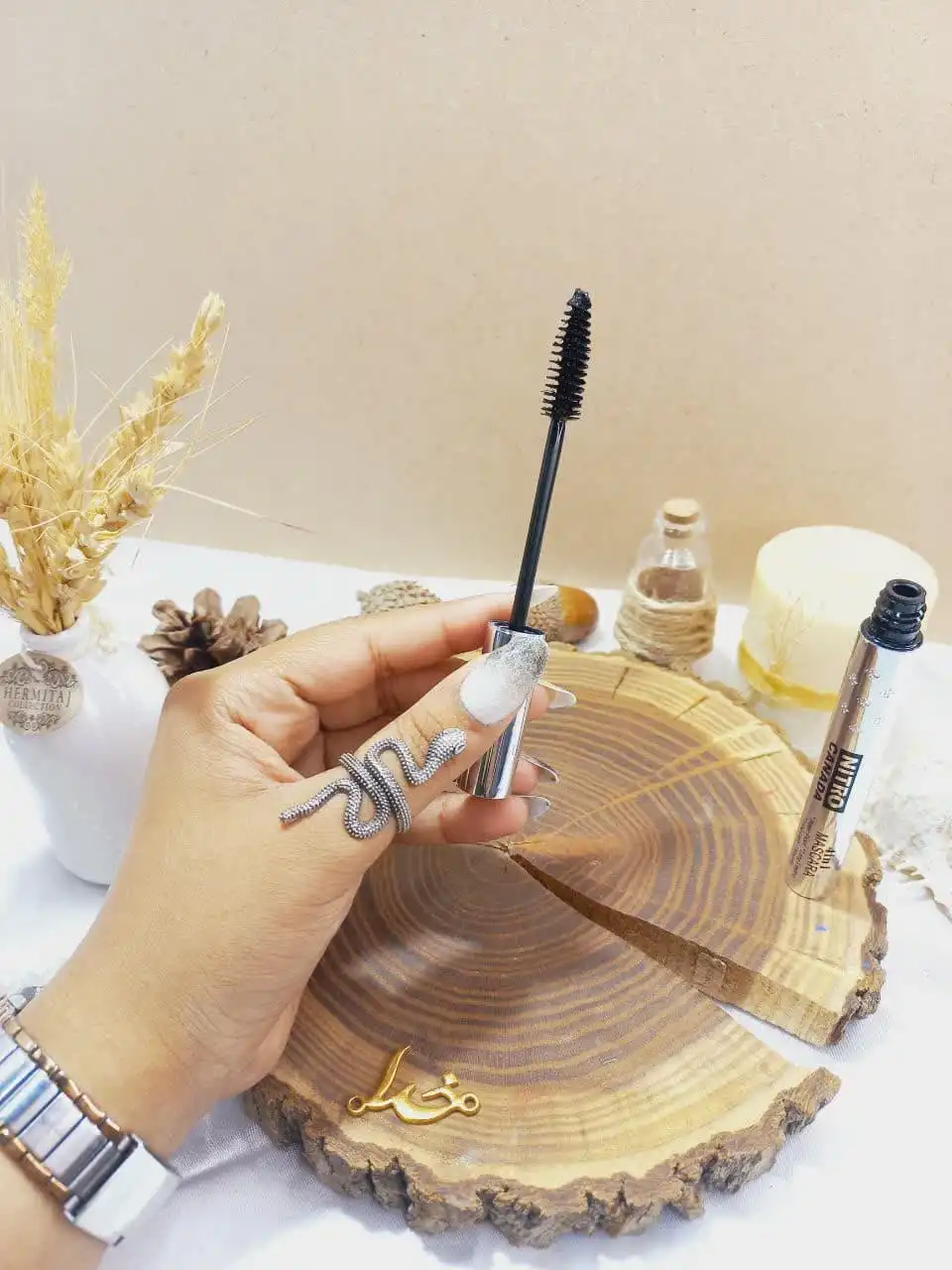 ریمل مشکی پوکه نقره ای نیترو کانادا درجه یک کد NTM42215