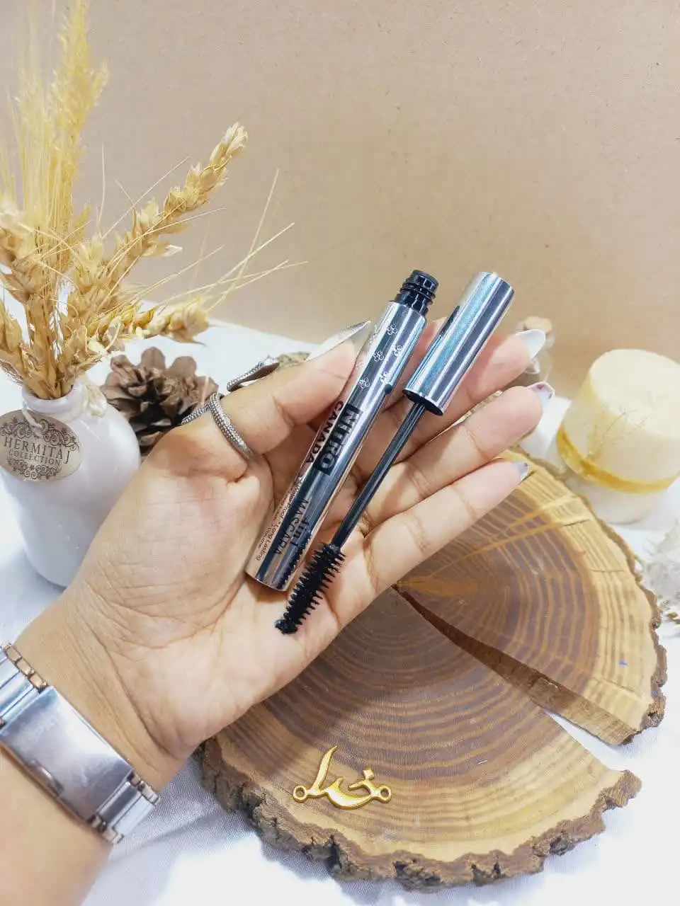 ریمل مشکی پوکه نقره ای نیترو کانادا درجه یک کد NTM42215