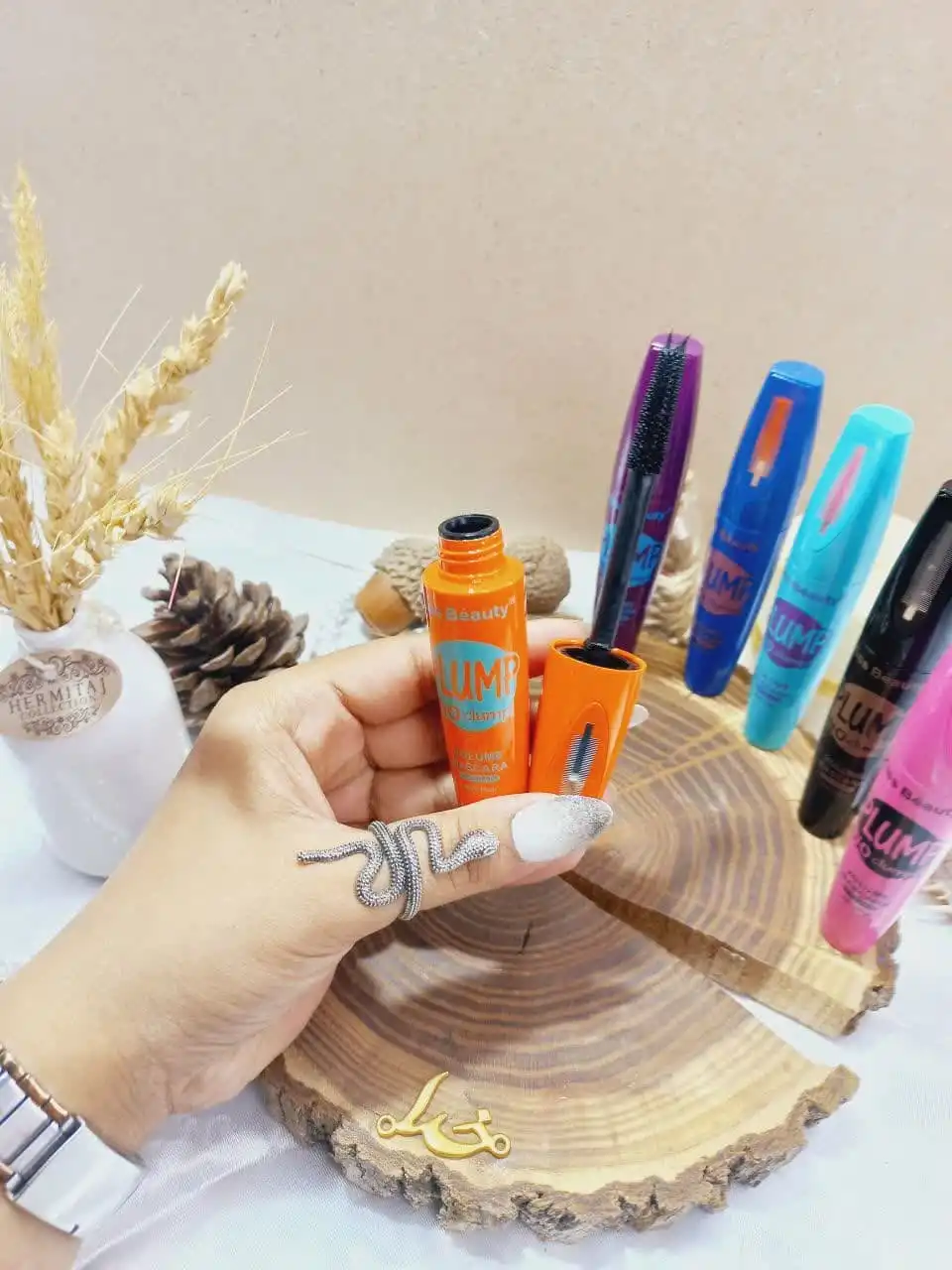 ریمل پرطرفدار PLUMP NO CLUMP  برند کیس بیوتی KISS BEAUTY کد 56224