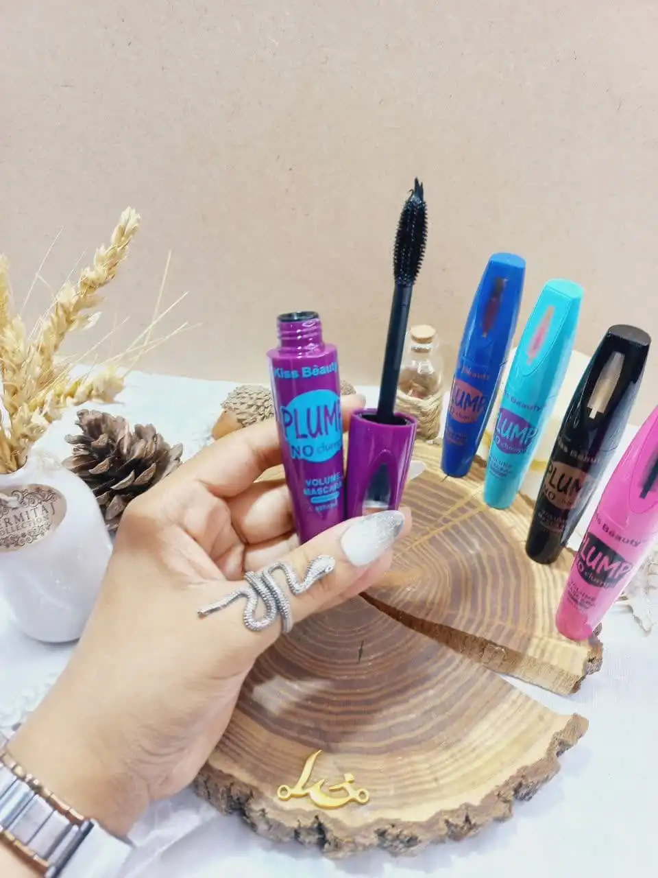 ریمل پرطرفدار PLUMP NO CLUMP  برند کیس بیوتی KISS BEAUTY کد 56224