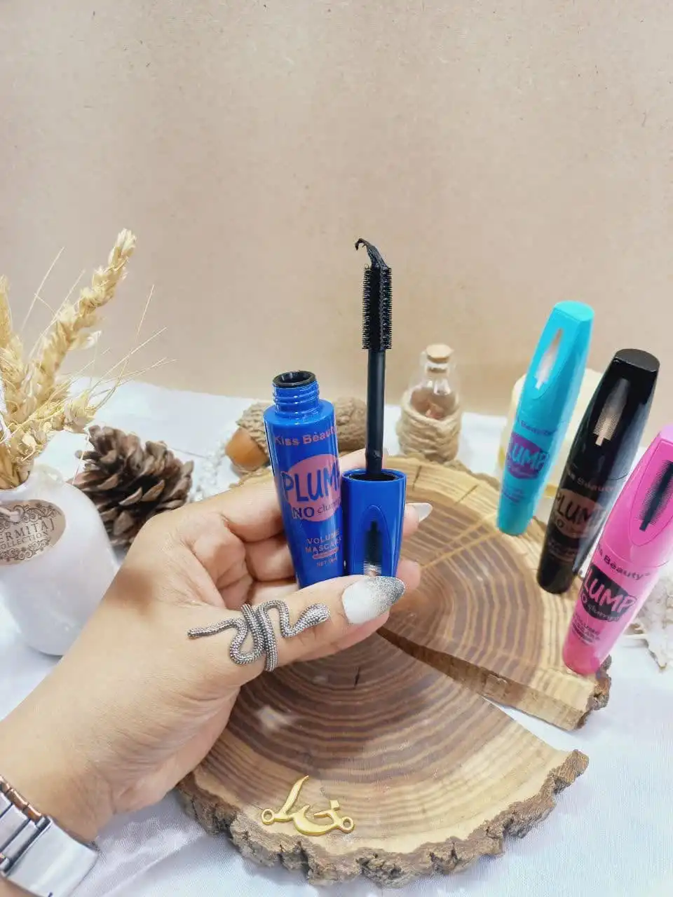 ریمل پرطرفدار PLUMP NO CLUMP  برند کیس بیوتی KISS BEAUTY کد 56224