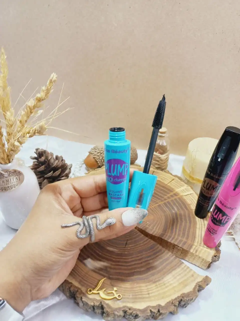 ریمل پرطرفدار PLUMP NO CLUMP  برند کیس بیوتی KISS BEAUTY کد 56224