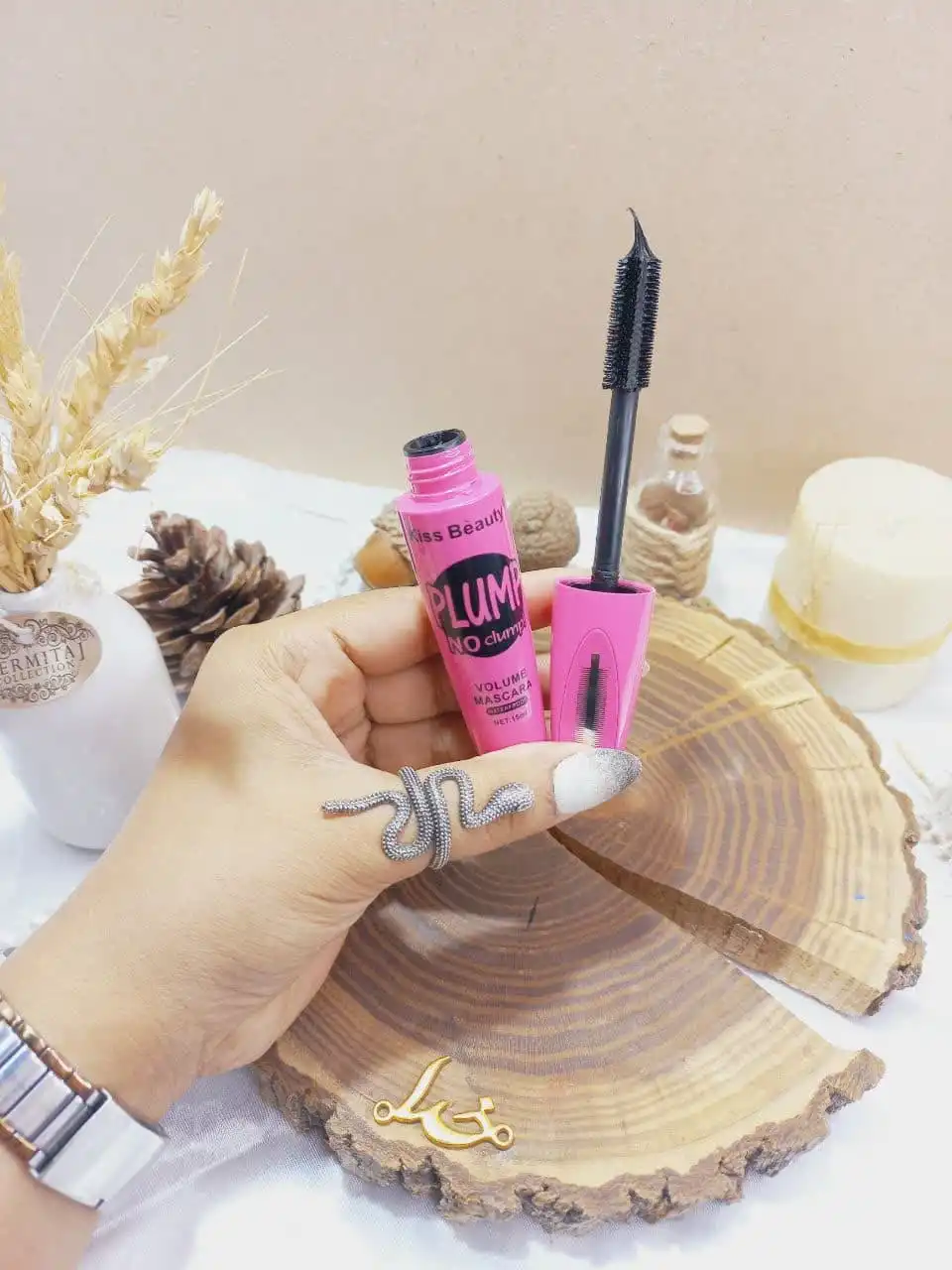 ریمل پرطرفدار PLUMP NO CLUMP  برند کیس بیوتی KISS BEAUTY کد 56224