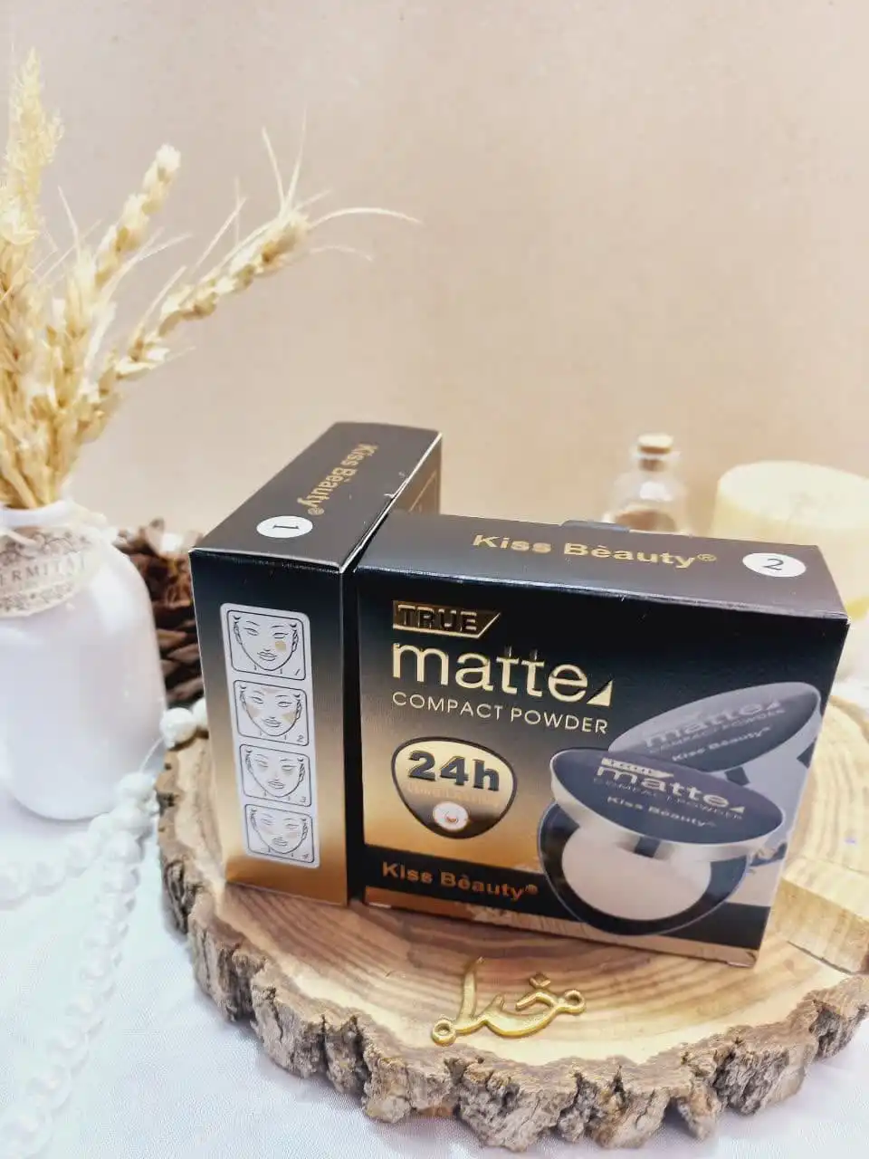 پنکک دو طبقه کیس بیوتی KISS BEAUTY کد 81451