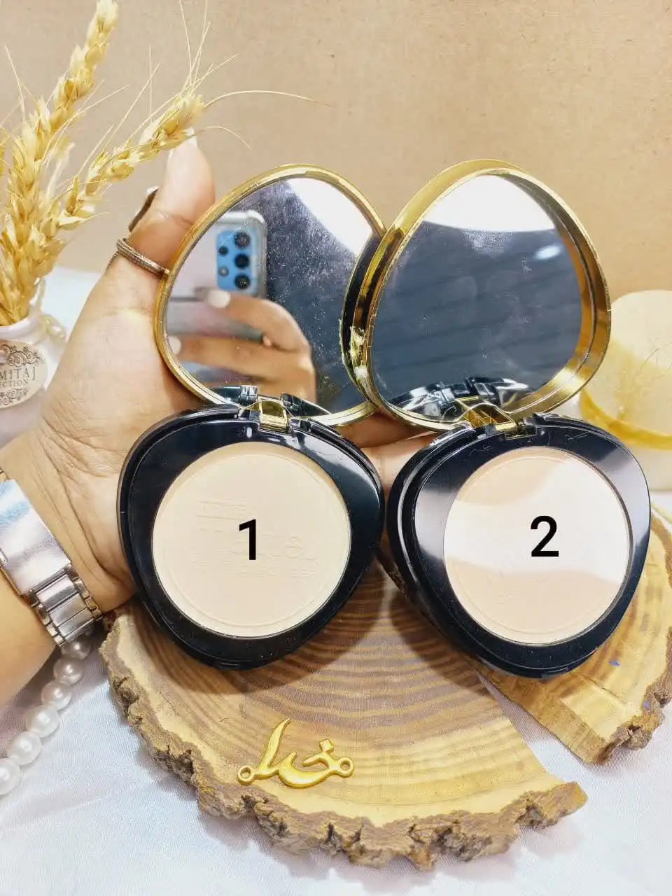 پنکک دو طبقه کیس بیوتی KISS BEAUTY کد 81451