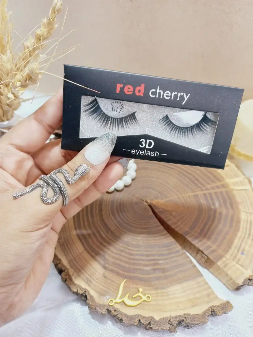 مژه مصنوعی RED CHERRY 3D EYELASH کد JM531