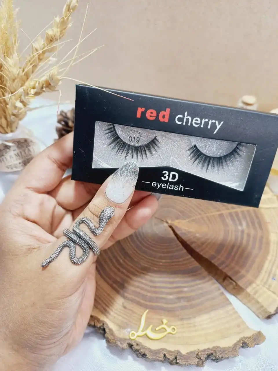 مژه مصنوعی RED CHERRY 3D EYELASH کد JM531