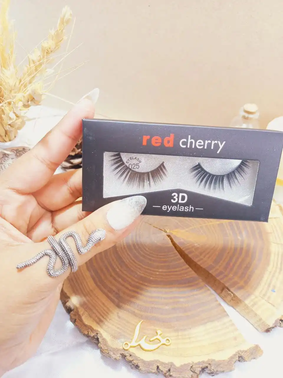 مژه مصنوعی RED CHERRY 3D EYELASH کد JM531