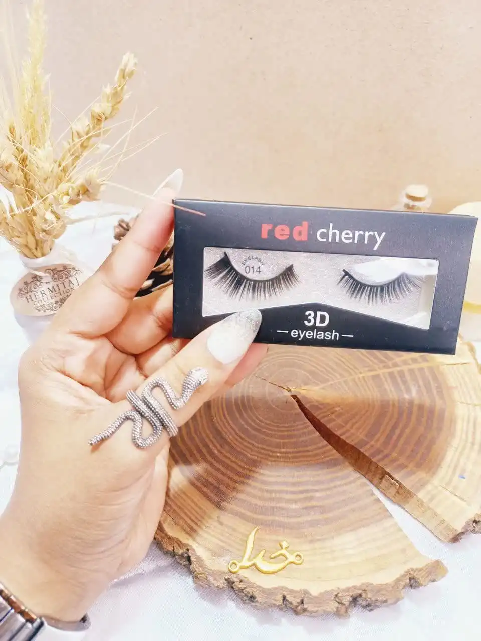 مژه مصنوعی RED CHERRY 3D EYELASH کد JM531