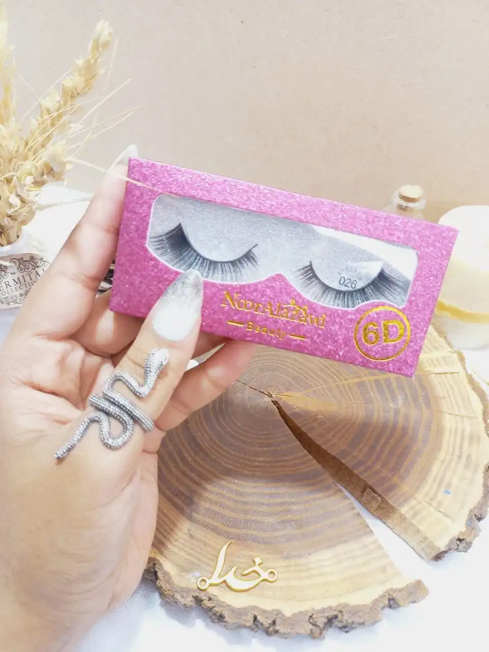 مژه مصنوعی NoorAlazawi beauty6D کد JM03