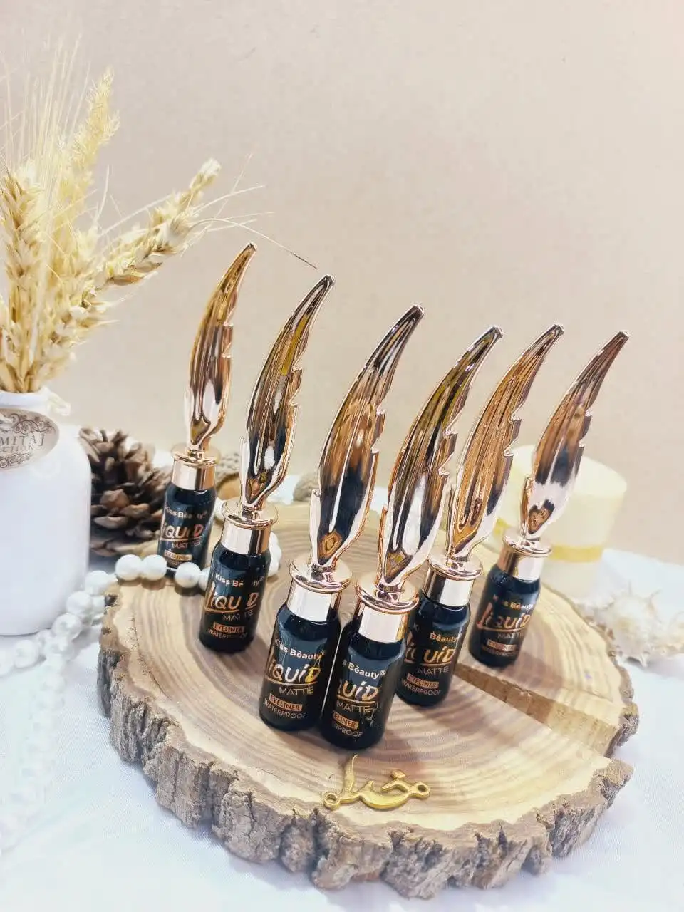 خط چشم پرطرفدار طرح پر برند کیس بیوتی KISS BEAUTY کد 57236