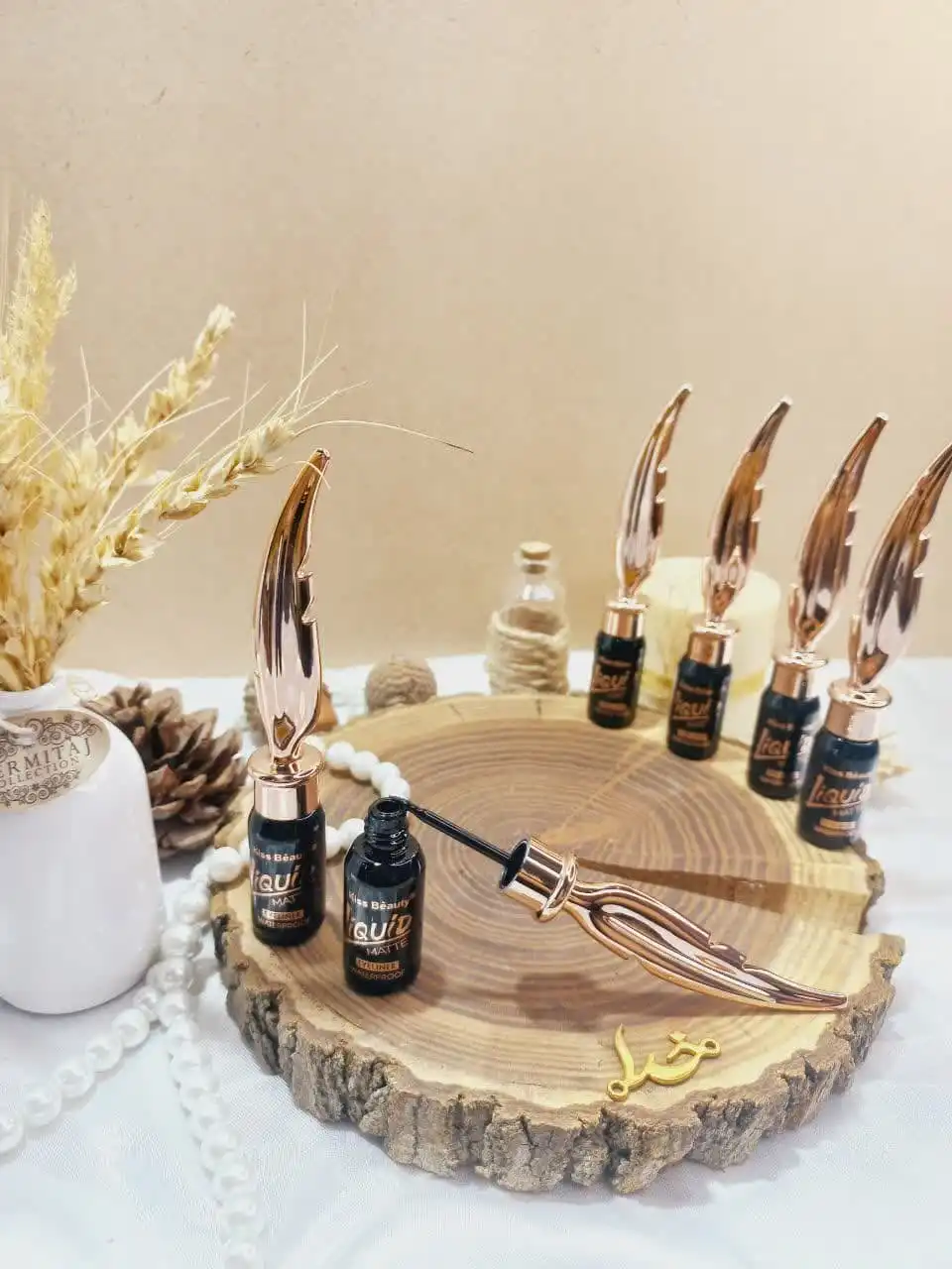 خط چشم پرطرفدار طرح پر برند کیس بیوتی KISS BEAUTY کد 57236