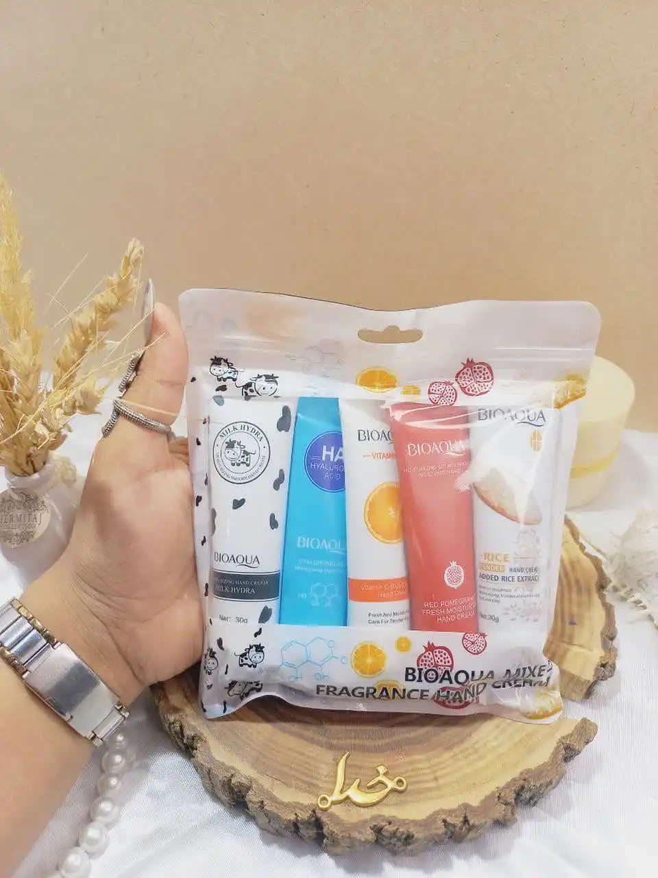 پک پنج عددی کرم دست میکس بیوآکوا | فروش عمده