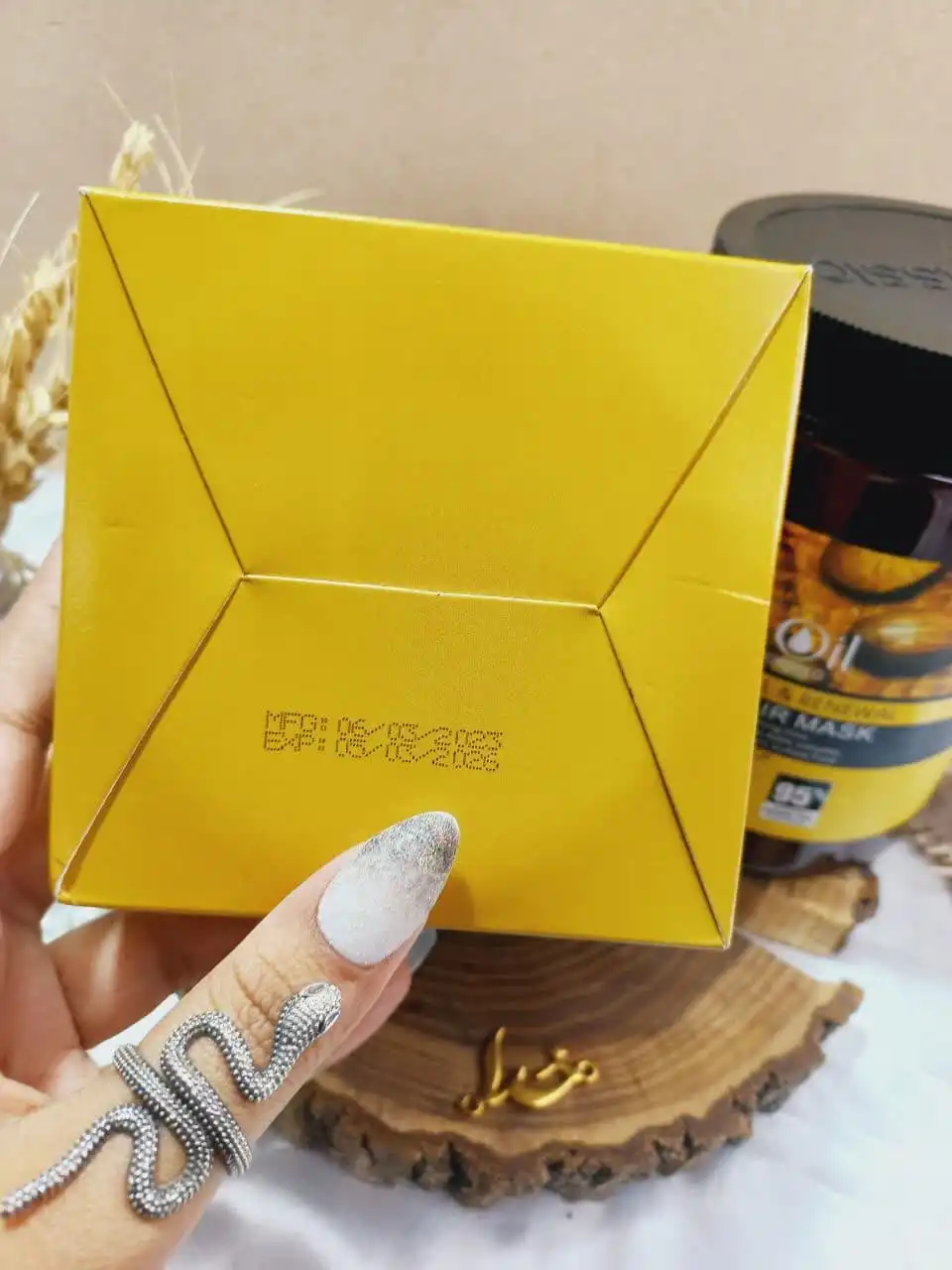 ماسک مو آرگان کراتینه اصلی مراکشی ساخت اسلواکی جعبه دار لایتنس 900 میل 95% ARGAN OIL