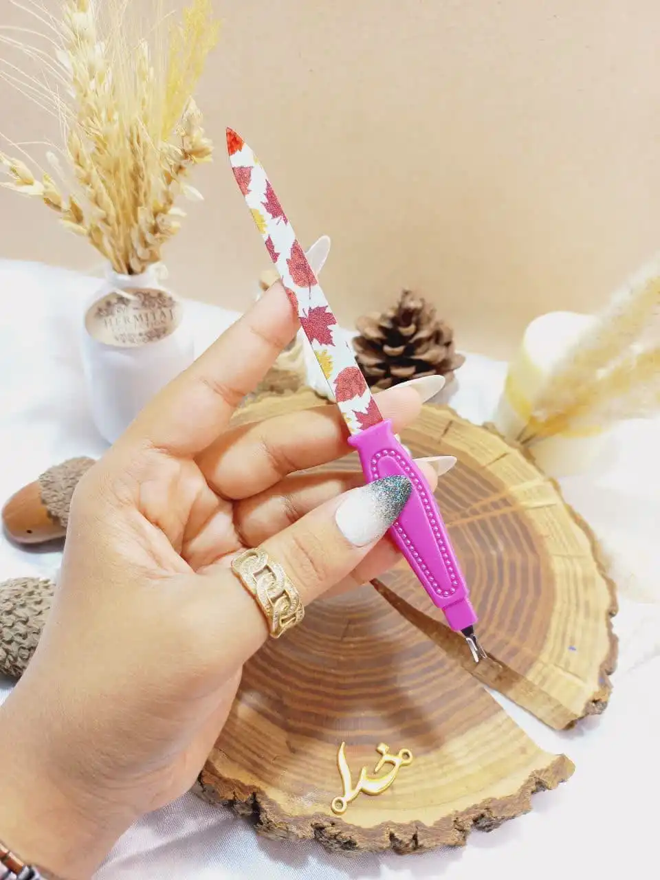 سوهان و گوشه گیر ناخن طرح دار SD care کد 2208