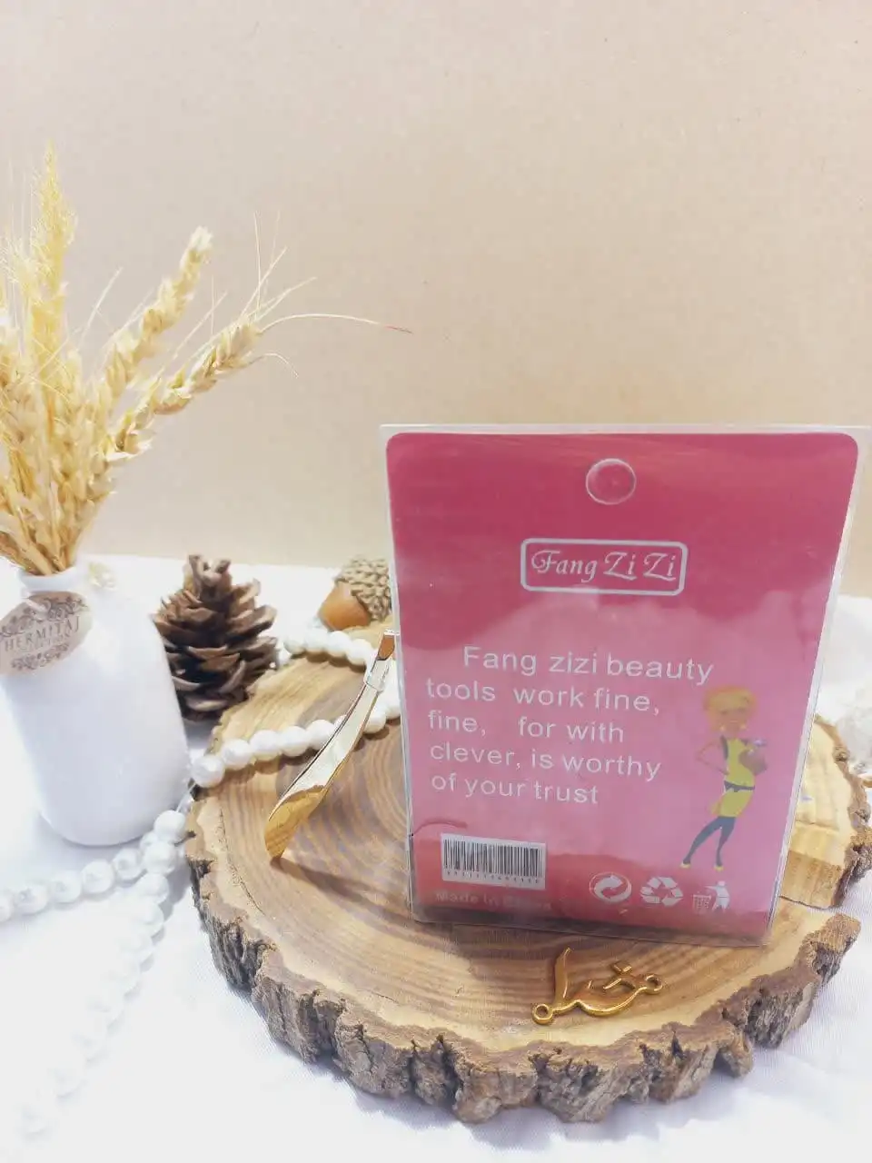 موچین استیل انبری مدل انحنا دار FANG ZI ZI