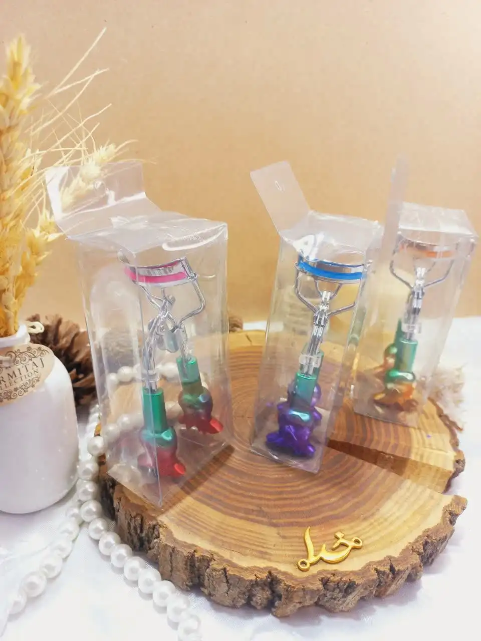 فرمژه استیل طلق دار طرح گل رز طلق دار