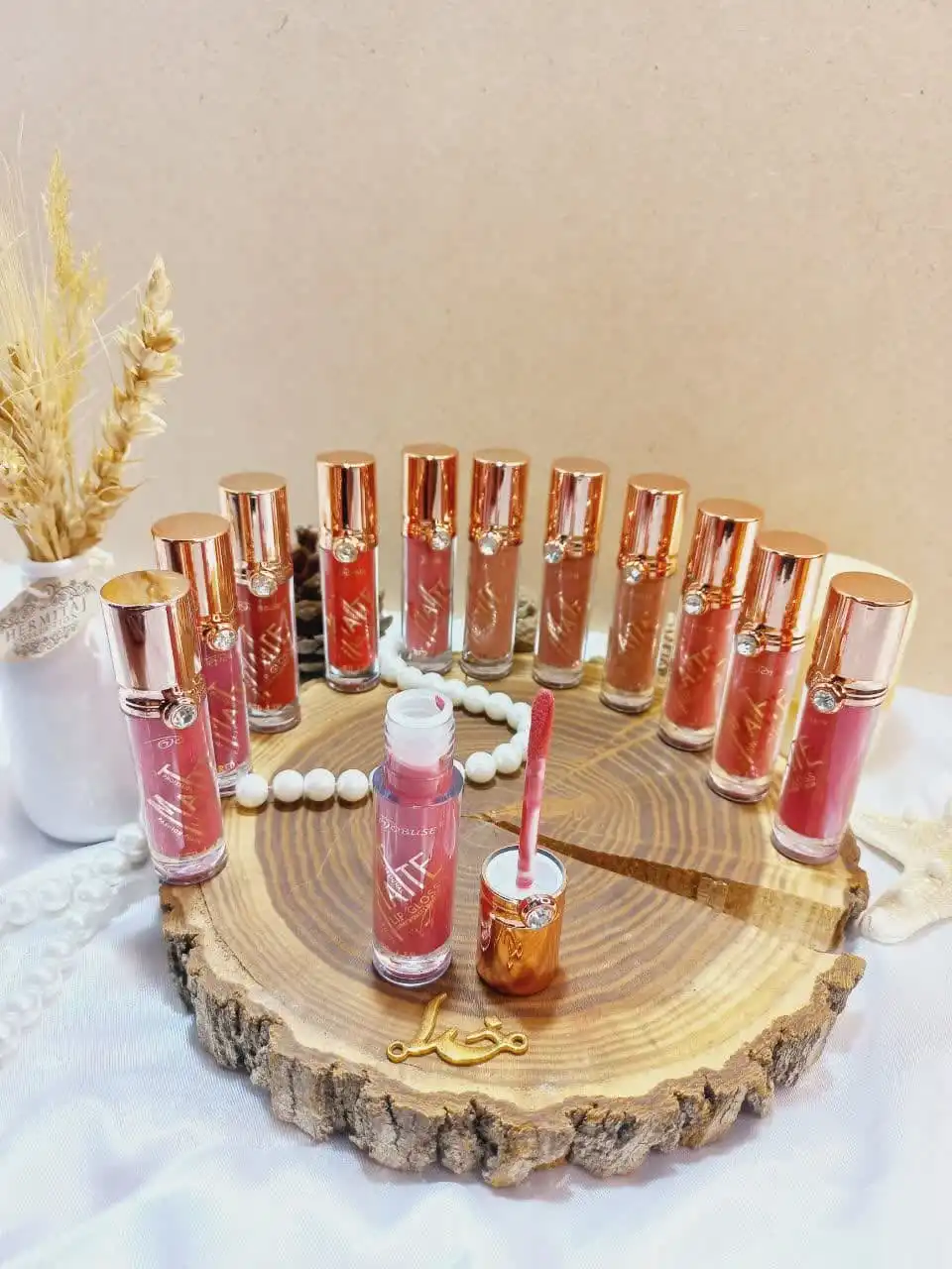 پک رژ مایع دوازده رنگ ابیوس OOBUSE کد OB1048