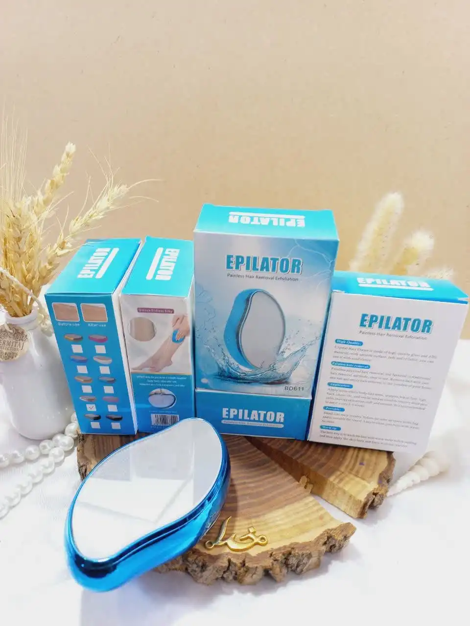 موبر کریستالی دستی برند اپیلاتور EPILATOR کد BD611 | پخش عمده