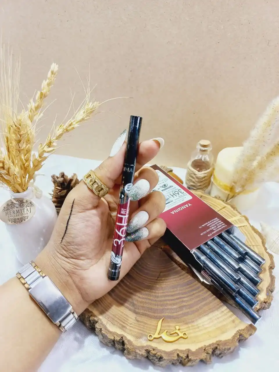 خط چشم پرطرفدار ضد آب 36H یانگینا YANQINA