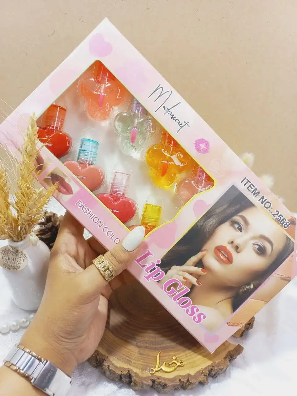 برق لب و رژ مایع تکی برند فشیون Fashion Colors کد 2568