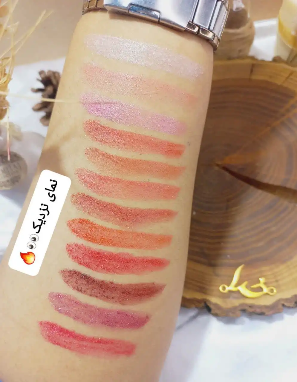 پک رژ جامد گلیتری رمانتیک فلاور Romantic Flower کد 0806