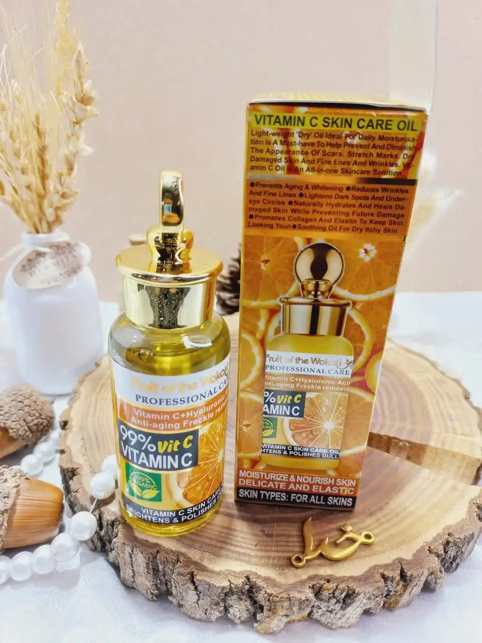 روغن پوست تخصصی ویتامین سی وکالی WOKALI کد WKL721