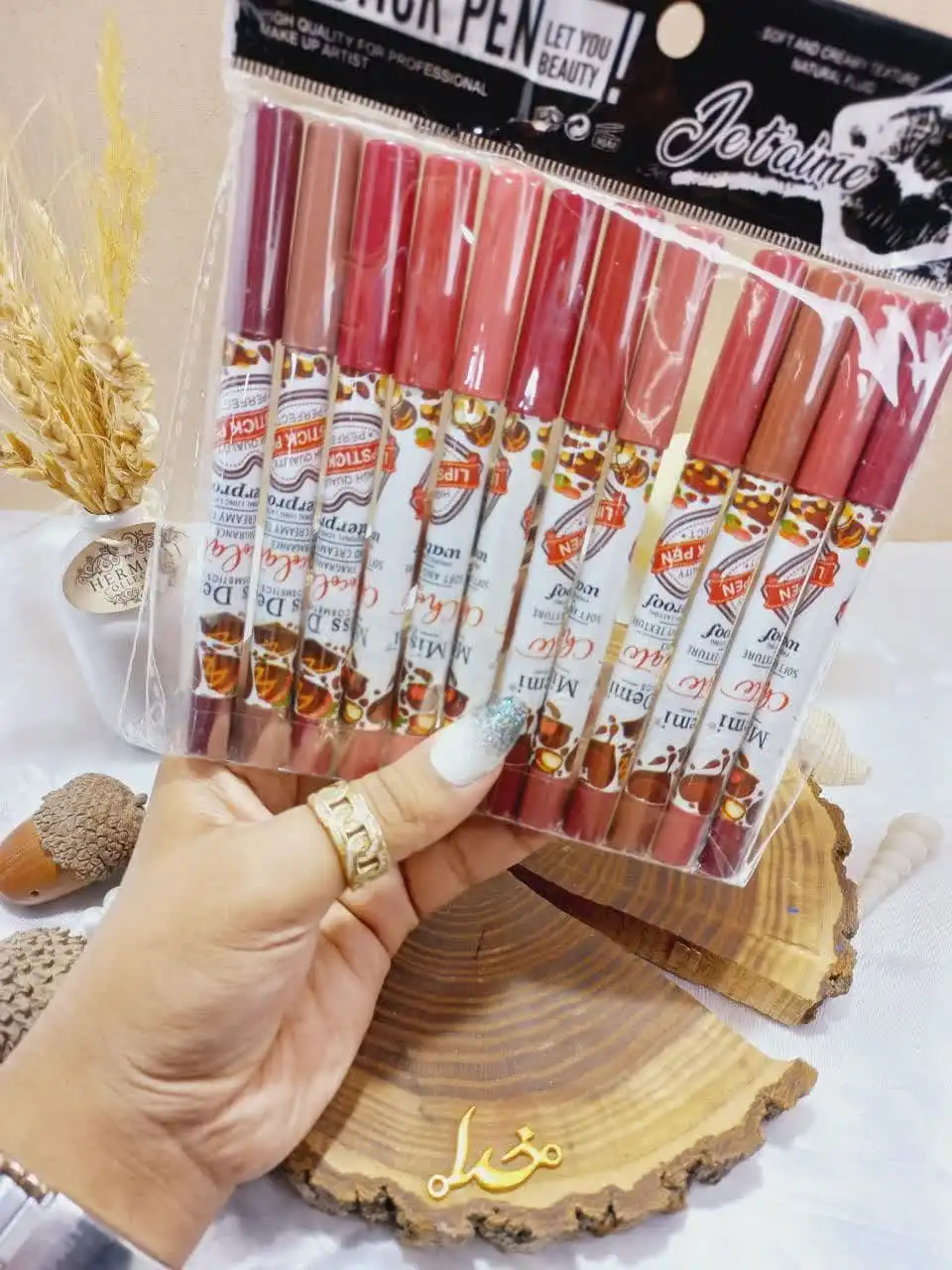 رژ مدادی پرطرفدار شکلاتی میس دمی Miss Demi | پخش عمده