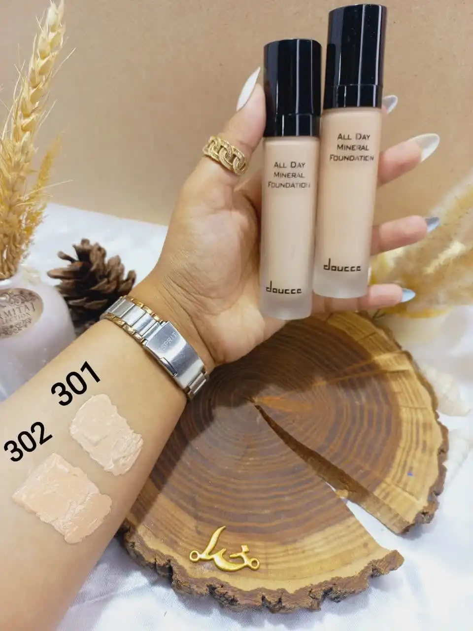 کرم پودر لیبل قرمز استوانه ای دوسه