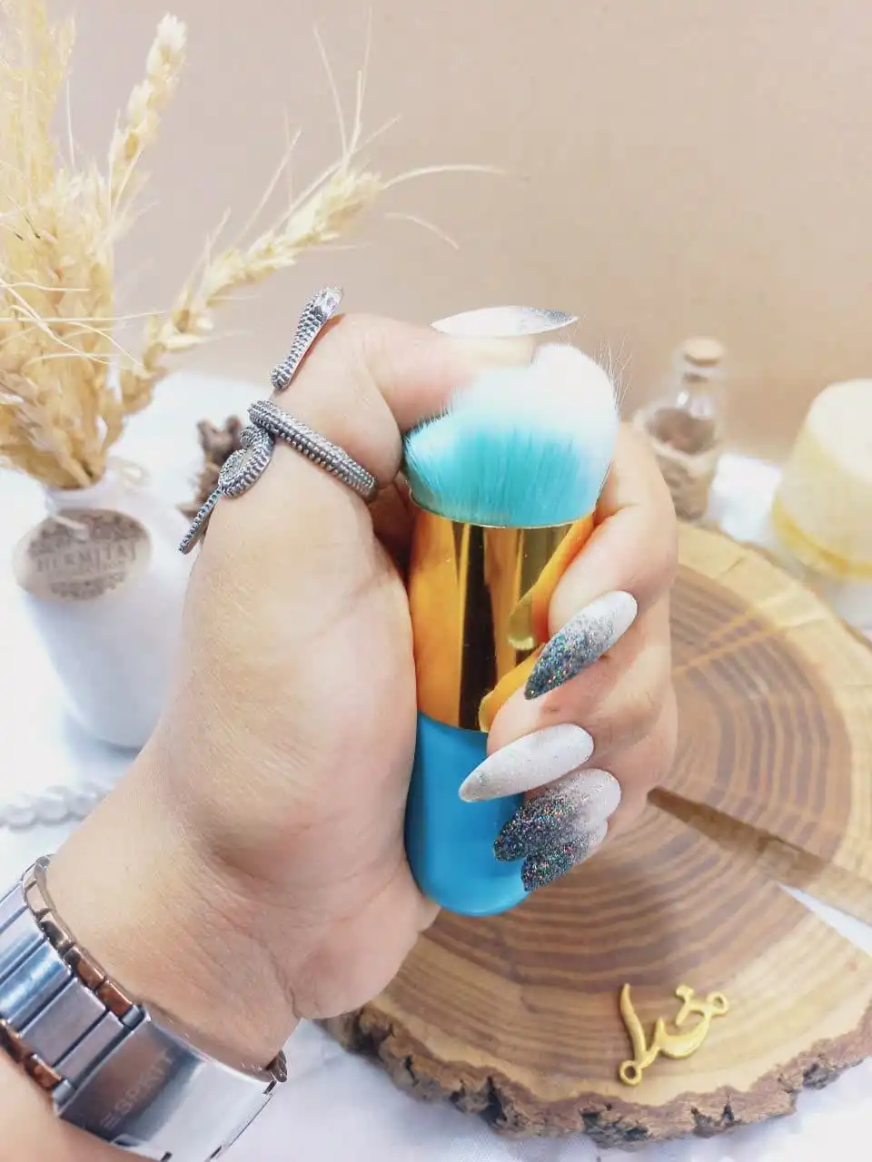 براش رنگی روژگونه (تکی)