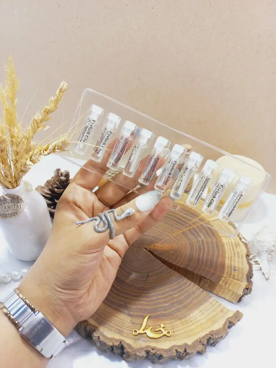 چسب مژه مصنوعی بدون رنگ 2 میل Glue Eyelash