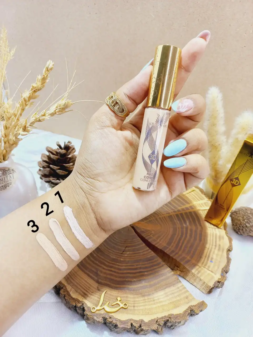 کانسیلر مایع گلد آنجل GOLD ANJEL اصلی کد GA003