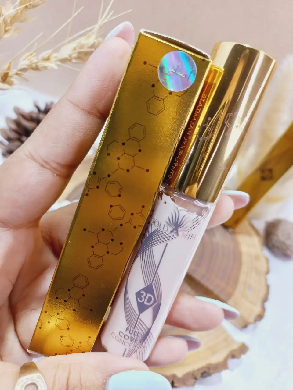 کانسیلر مایع گلد آنجل GOLD ANJEL اصلی کد GA003