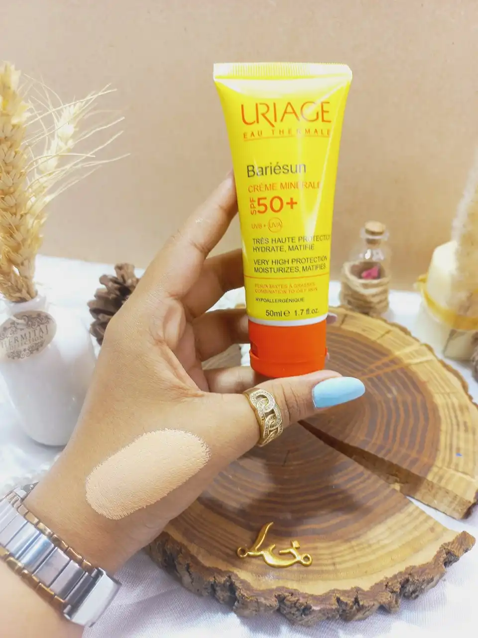 کرم ضدآفتاب اوریاژ مدلBariesun spf 50 ( کارتن زرد )