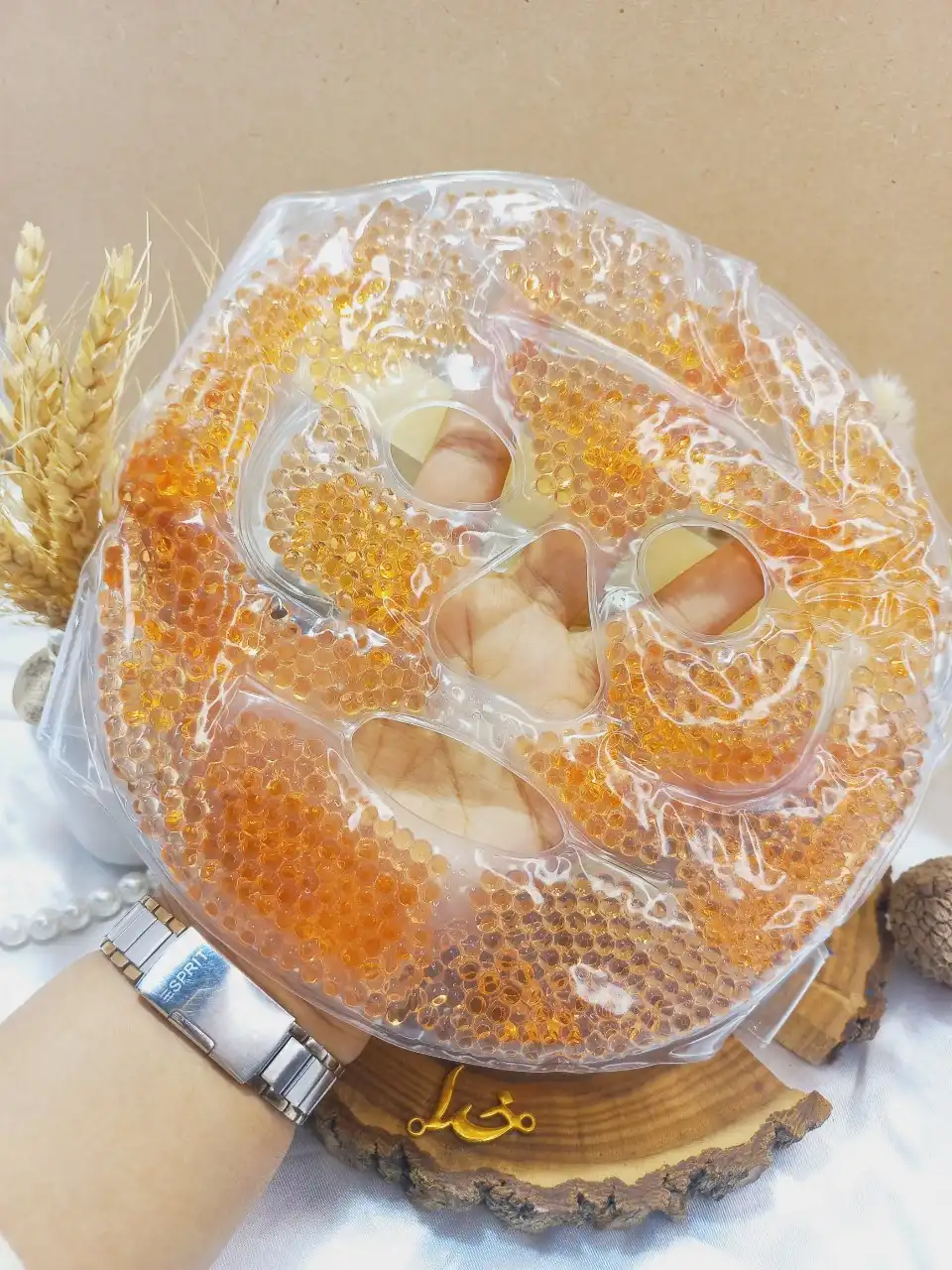 ماسک کمپرس تمام صورت ژله ای یخی