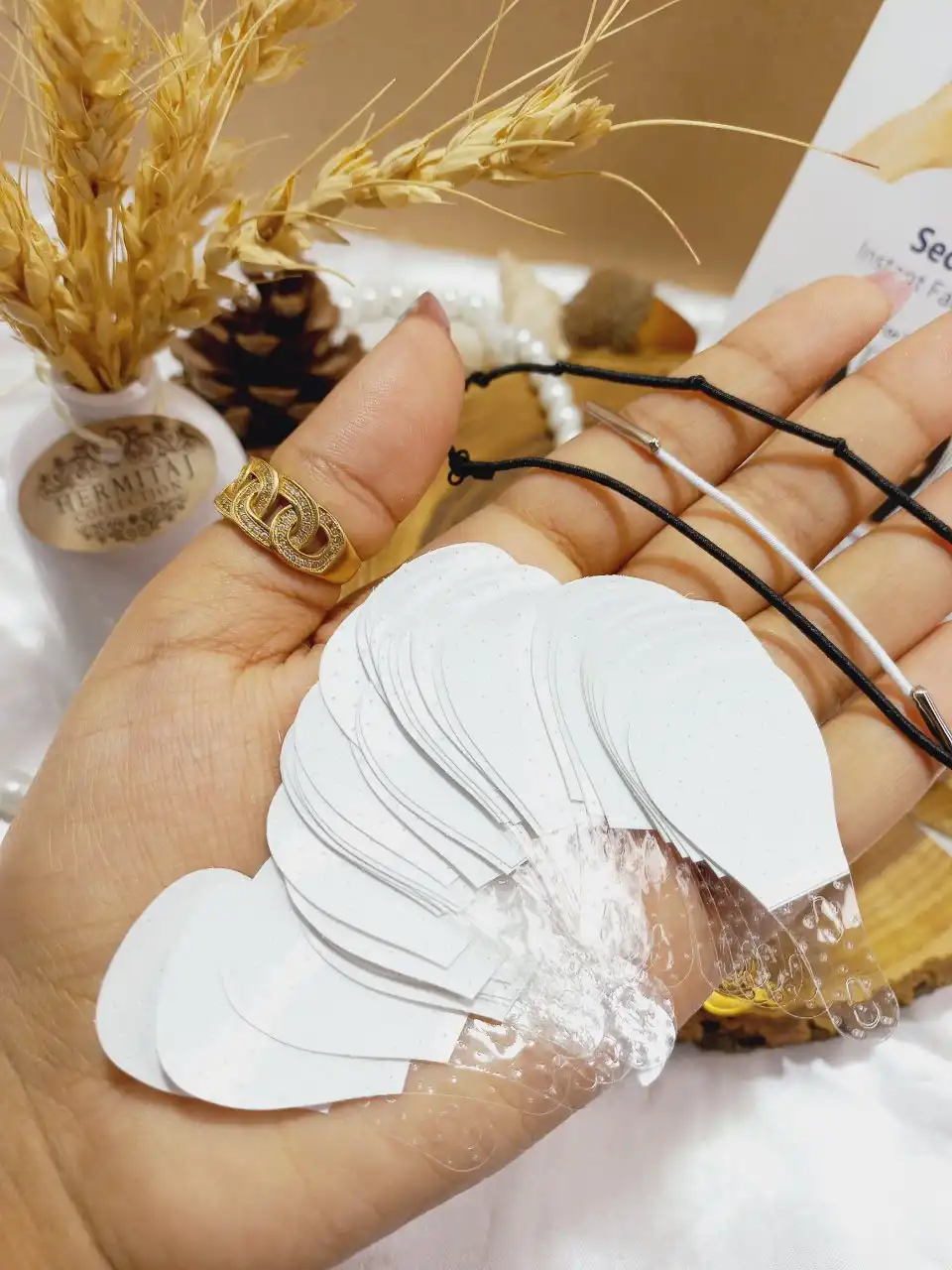 چسب مخفی لیفت فوری صورت چشم گردن و فک 40 عددی