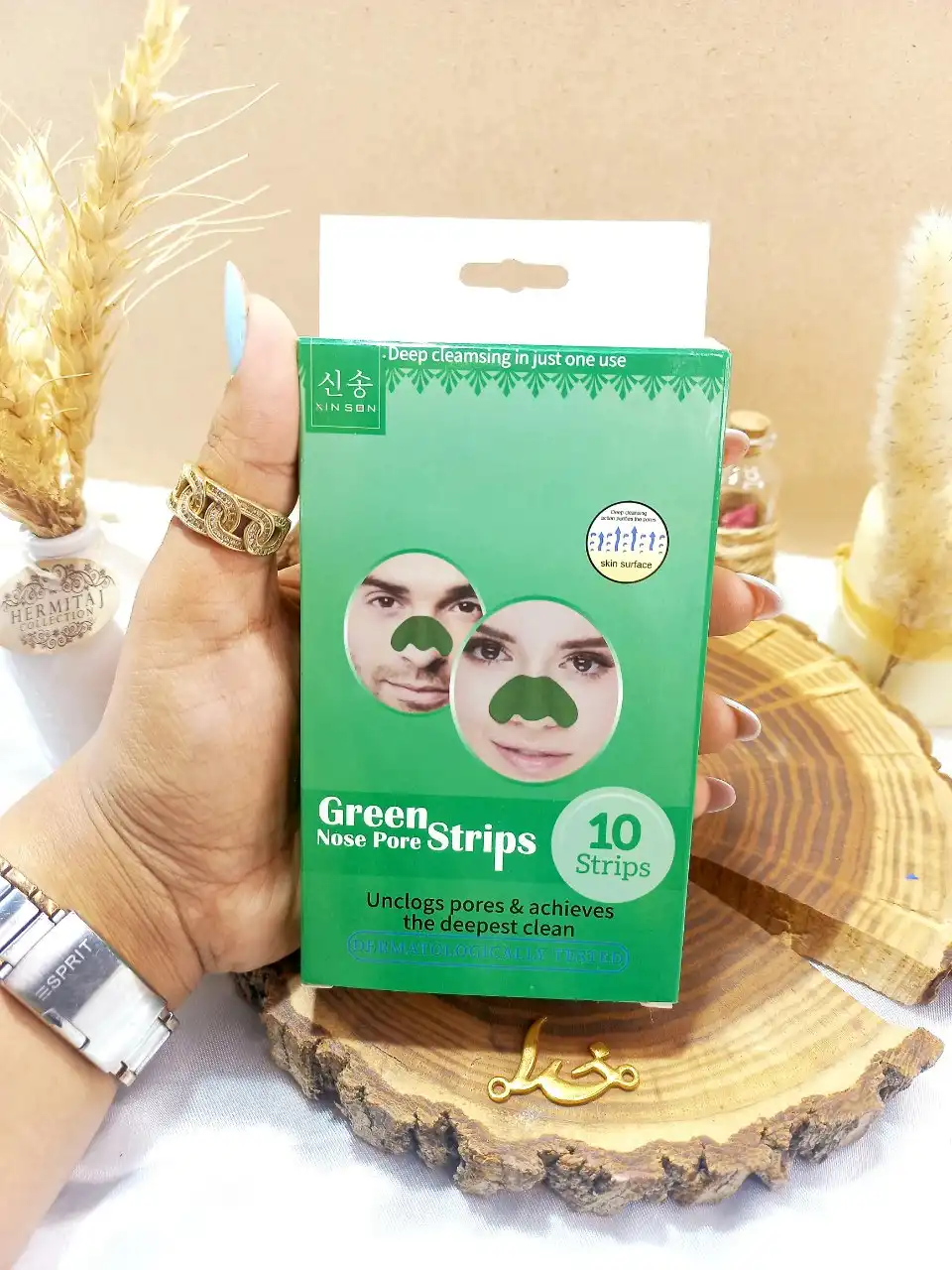 چسب سبز ورقه ای پاکسازی عمیق جوش سرسیاه کد XSBT3