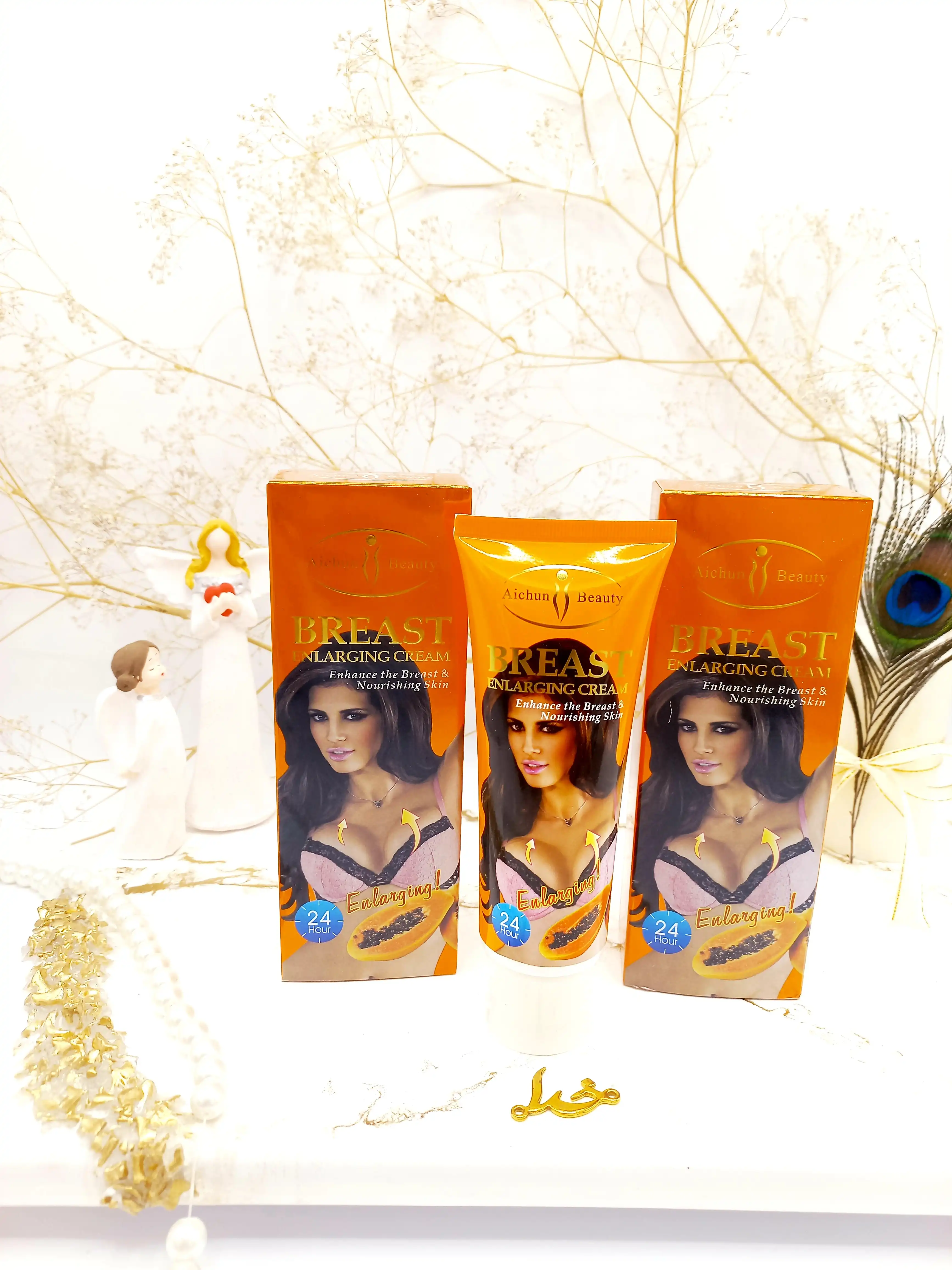 کرم حجم دهنده سریع و لیفت سینه عصاره پاپایا آیچون بیوتی AICHUN BEAUTY کد AC31140