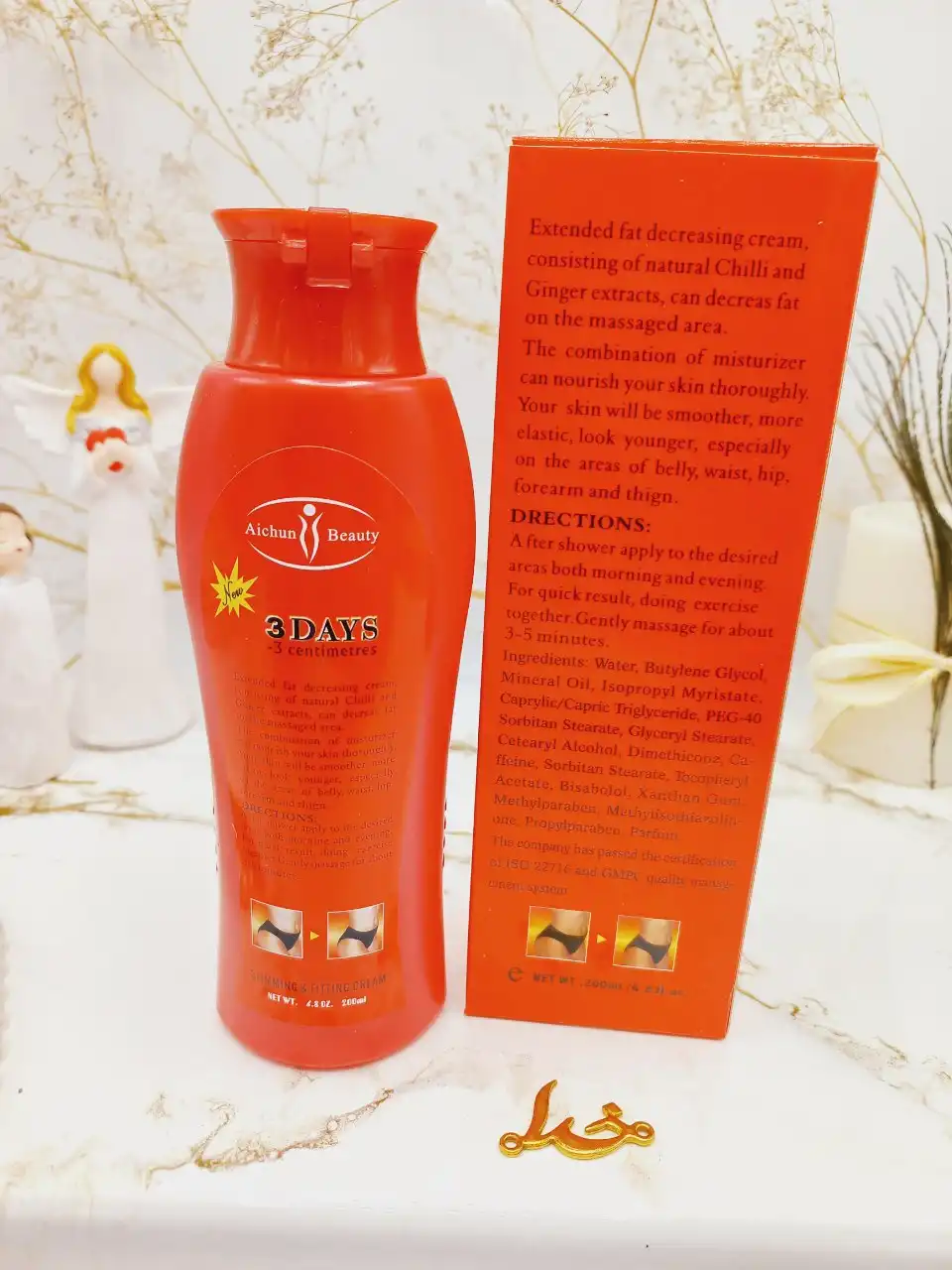 ژل لاغری ایچون بیوتی Aichun Beauty با عصاره فلفل 3روزه کد AC8072