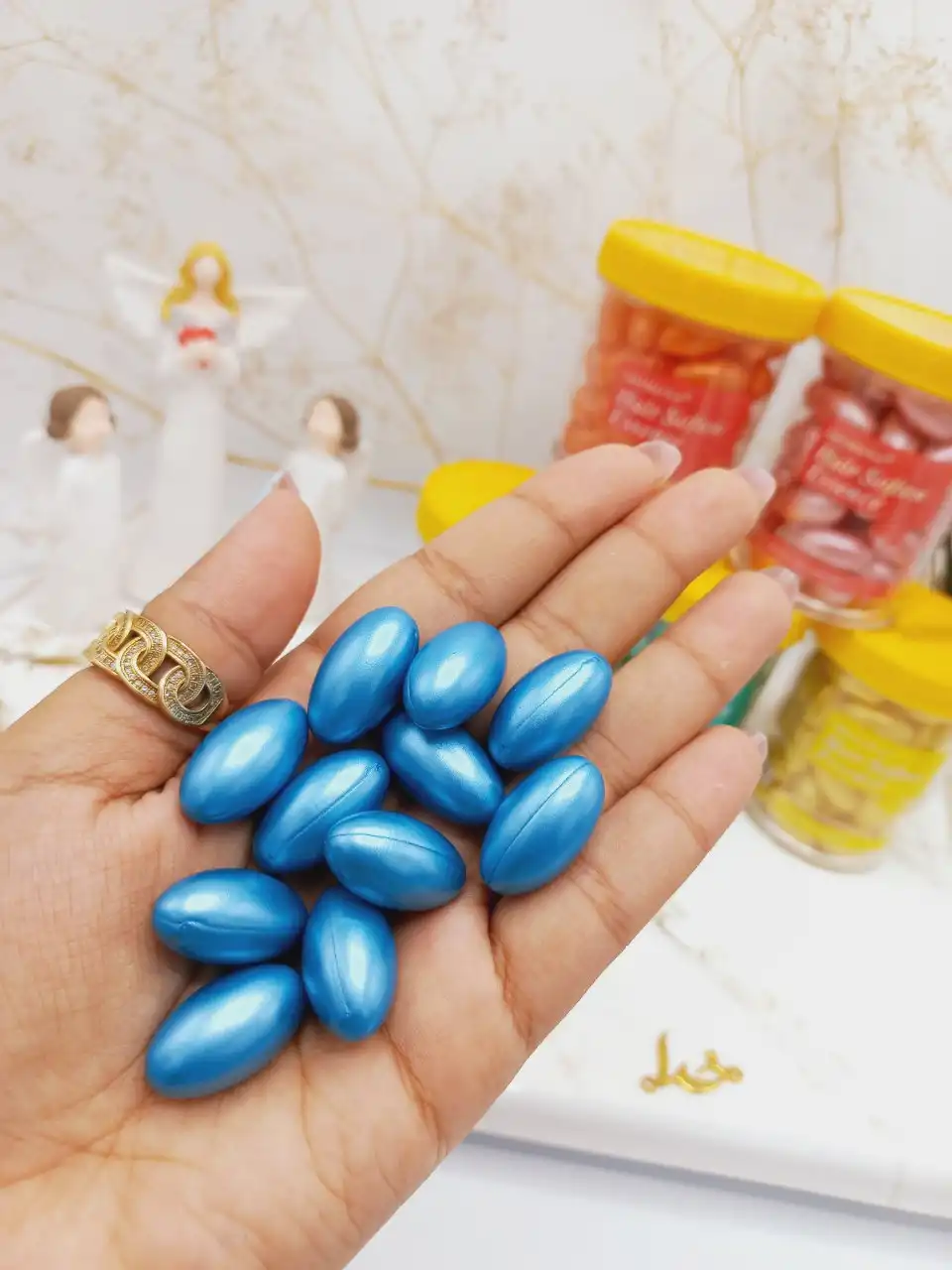 کپسول کراتینه و نرم کننده مو 60 عددی Hair Soften کد 76006