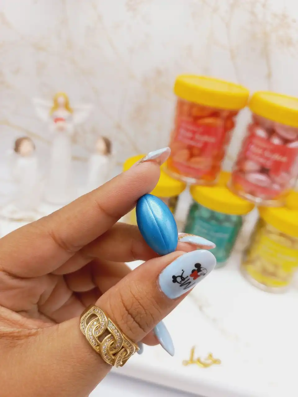 کپسول کراتینه و نرم کننده مو 60 عددی Hair Soften کد 76006