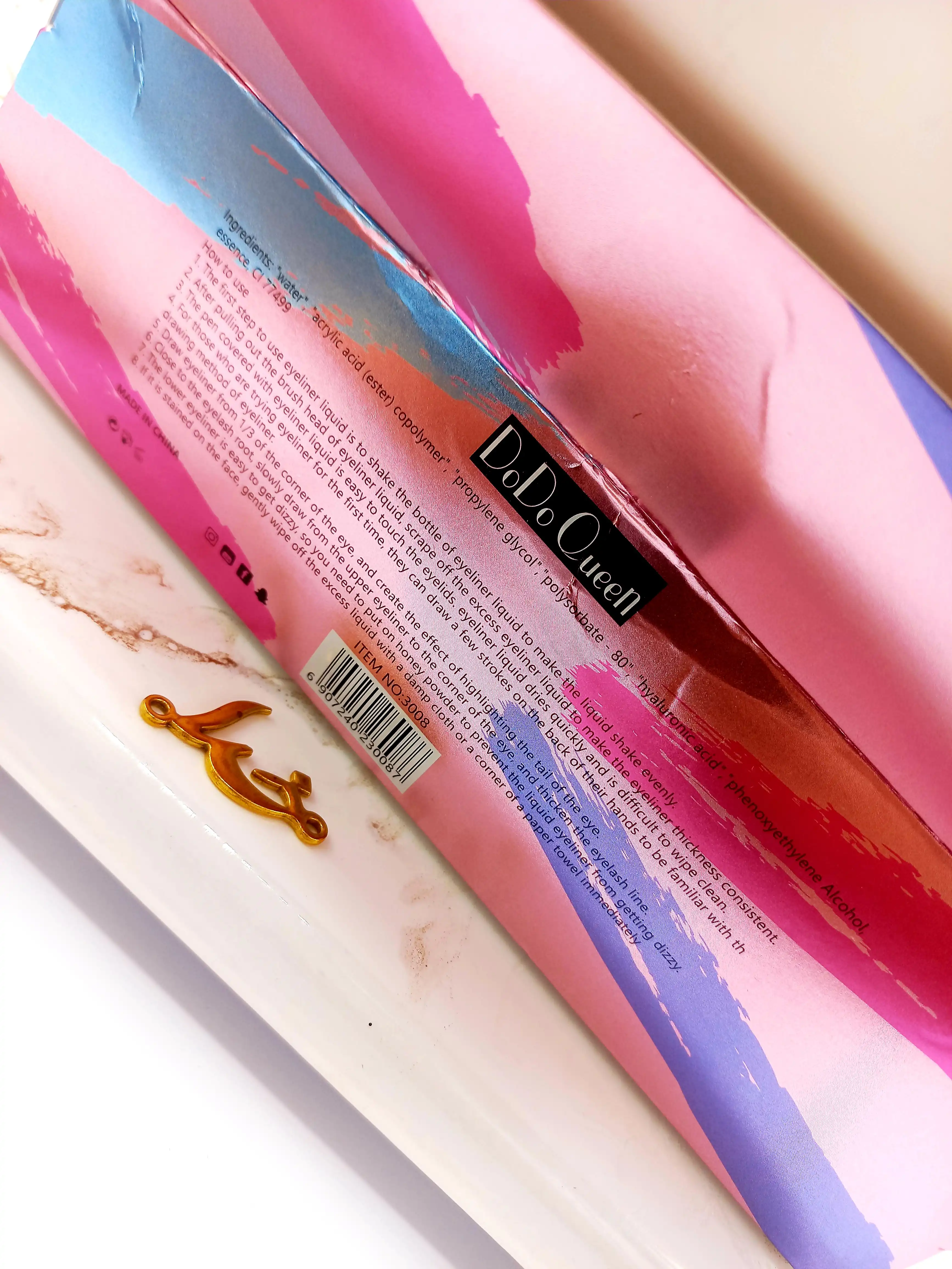 خط چشم پرطرفدار مویی قارچی DoDo Queen کد NO 3008